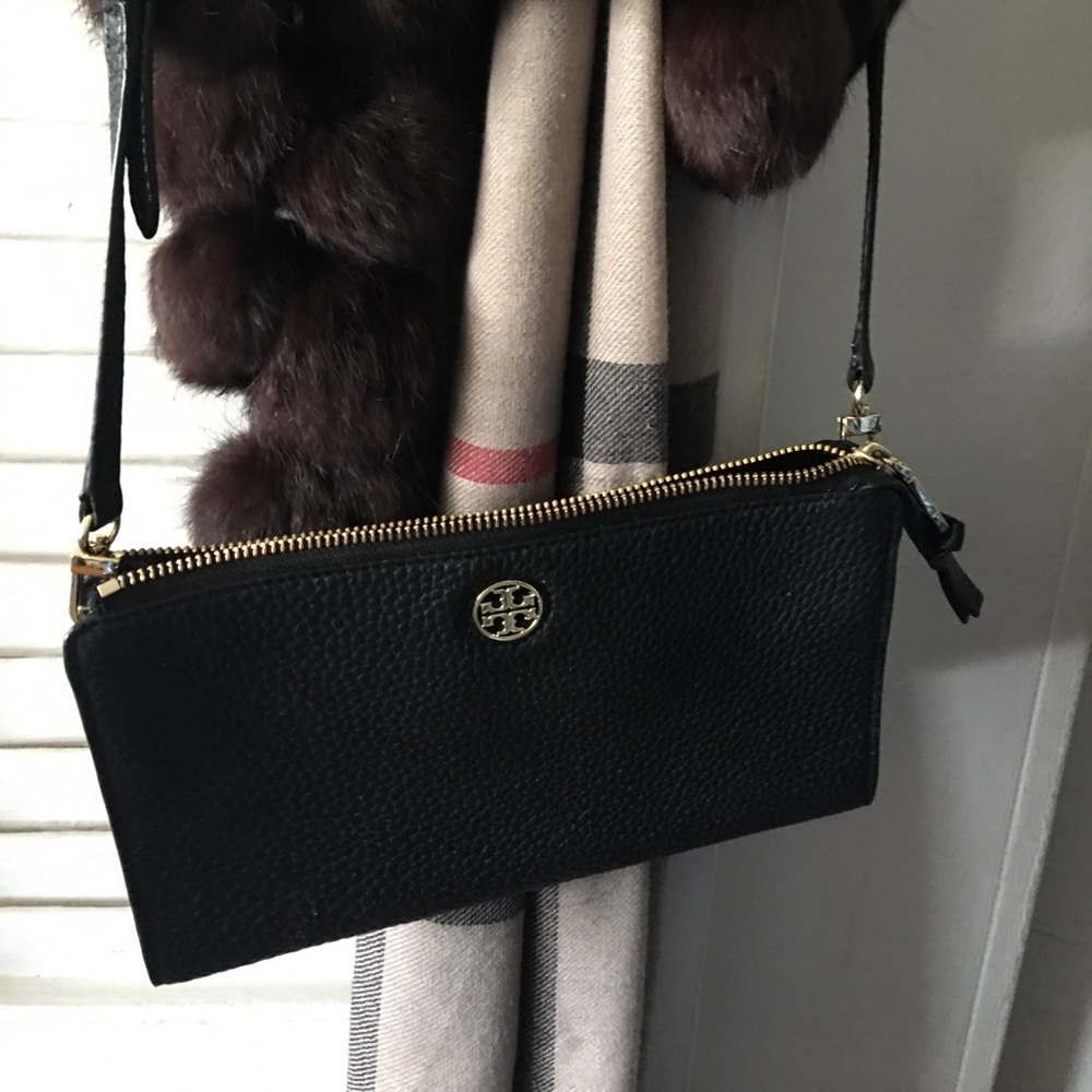 Tory Burch Pebbled Leather Crossbody